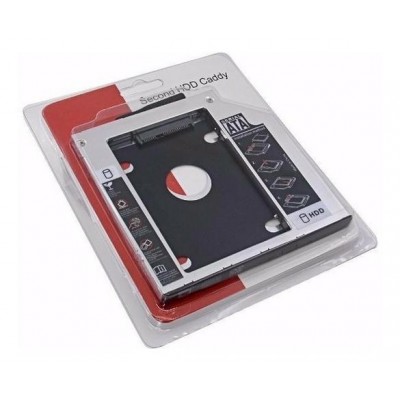 Case caddy Adaptador Dvd Para Hd Ou Ssd Notebook Drive Caddy 12.7mm